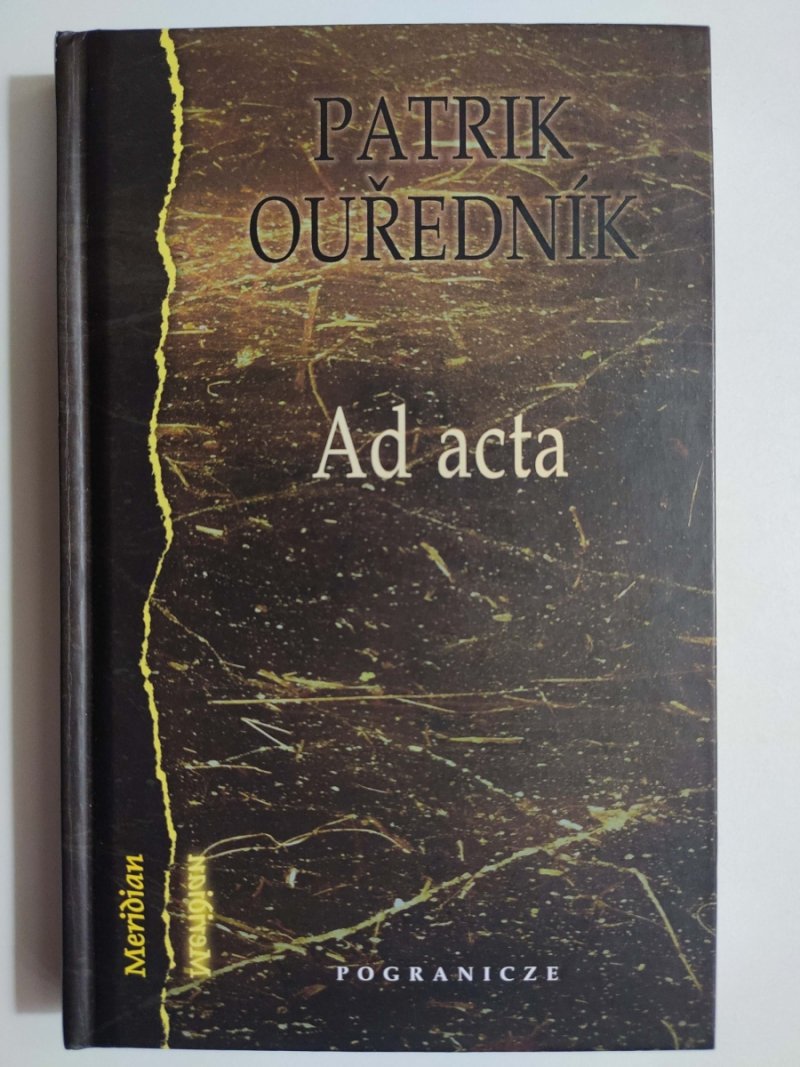AD ACTA - Patrik Ourednik