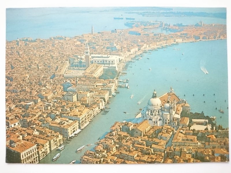 VENEZIA. VEDUTA AEREA DEL CENTRO