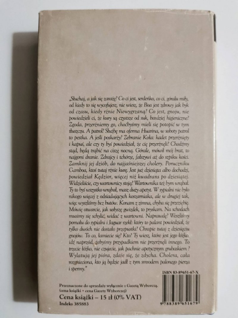 MIASTO I PSY - Mario Vargas Llosa 