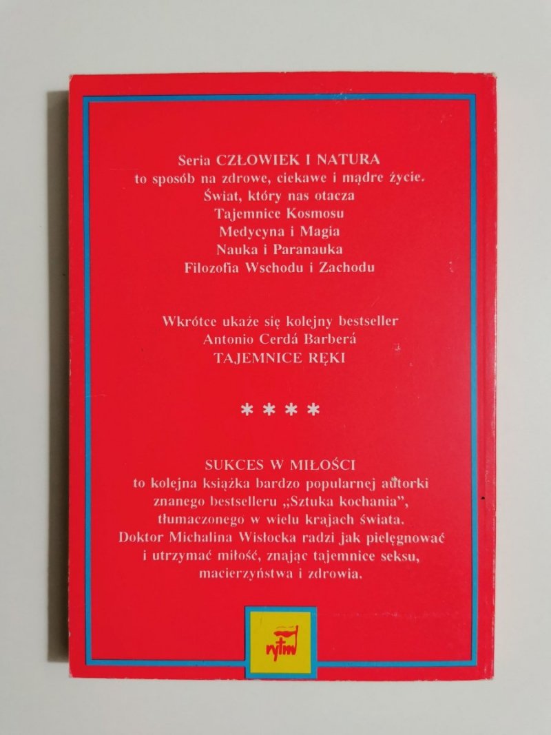 SUKCES W MIŁOŚCI - Michalina Wisłocka 1993
