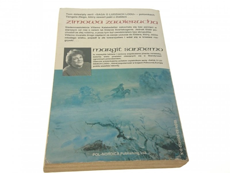 SAGA O LUDZIACH LODU TOM 10 ZIMOWA ZAWIERUCHA 1993