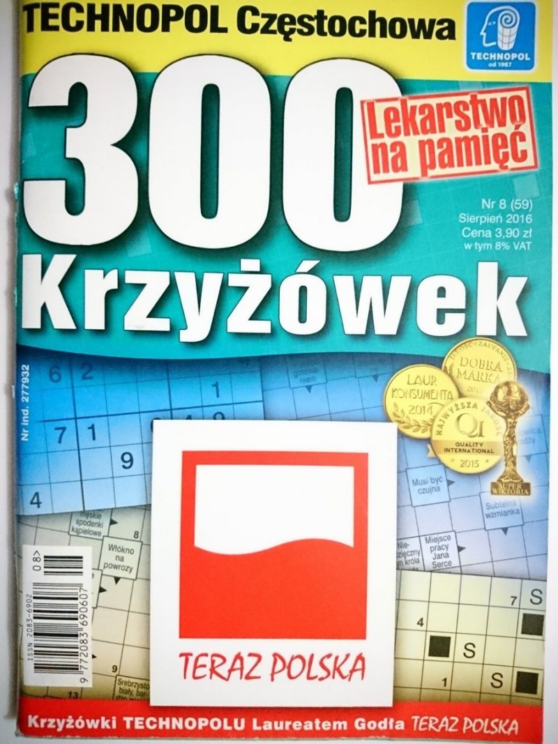 300 KRZYŻÓWEK 8-2016