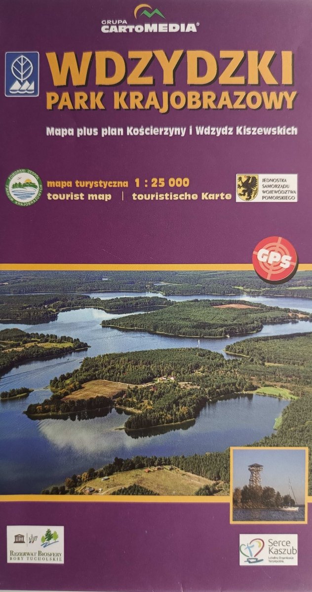 WIDZYDZKI PARK KRAJOBRAZOWY 1:25 000