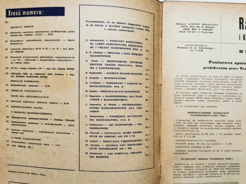 Radioamator i krótkofalowiec 8/1964