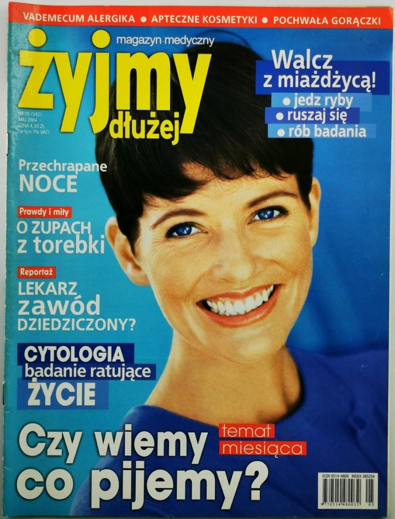 MAGAZYN MEDYCZNY ŻYJMY DŁUŻEJ 05/2004  