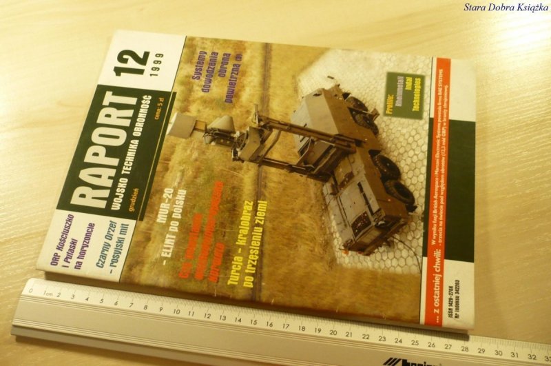 RAPORT WOJSKO TECHNIKA OBRONNOŚĆ 12 1999