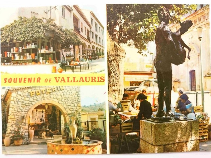AU SOLEIL DE LA COTE D'AZUR. VALLAURIS