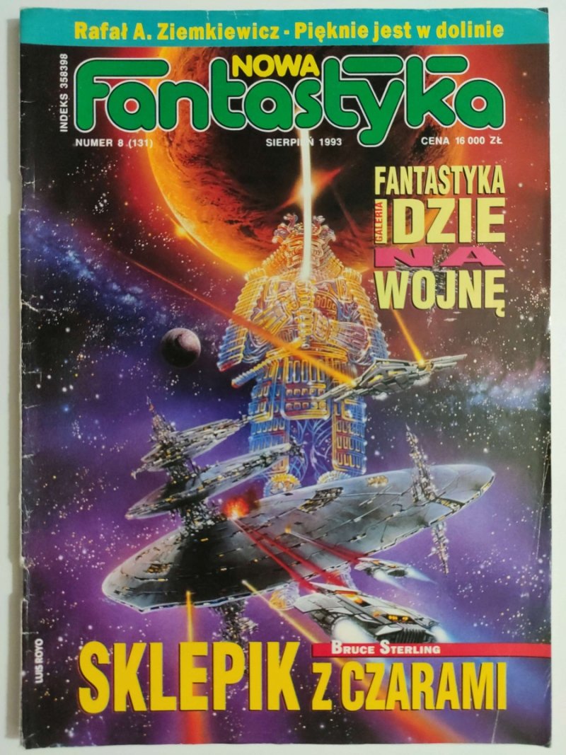 NOWA FANTASTYKA NR 8 (131) SIERPIEŃ 1993