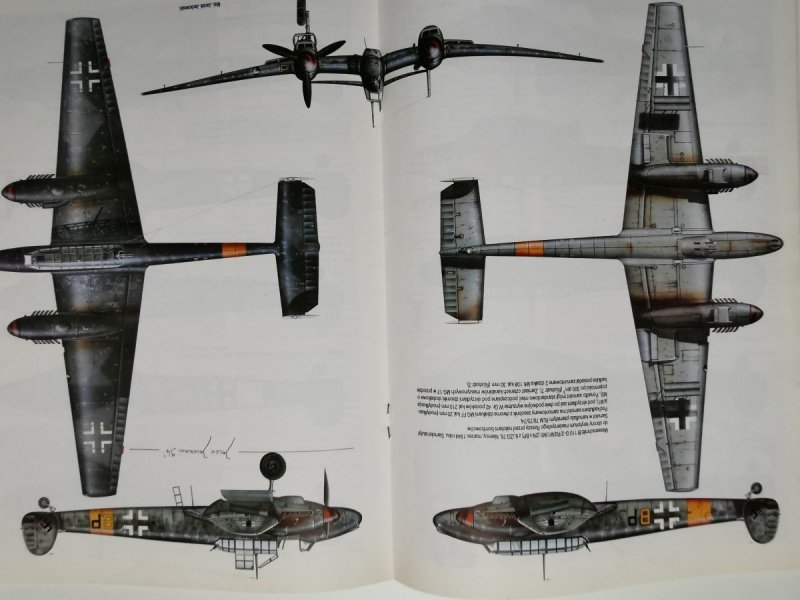 MONOGRAFIE LOTNICZE – MESSERSCHMITT Bf 110 -Janusz Ledwoch 1994