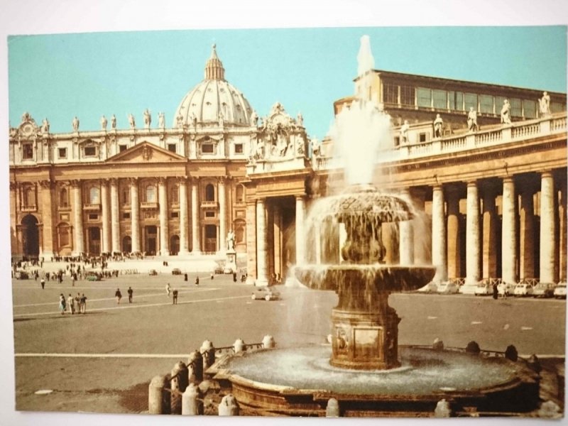 ROMA. BASILICA DI S. PIETRO – FONTANA DEL BERNINI