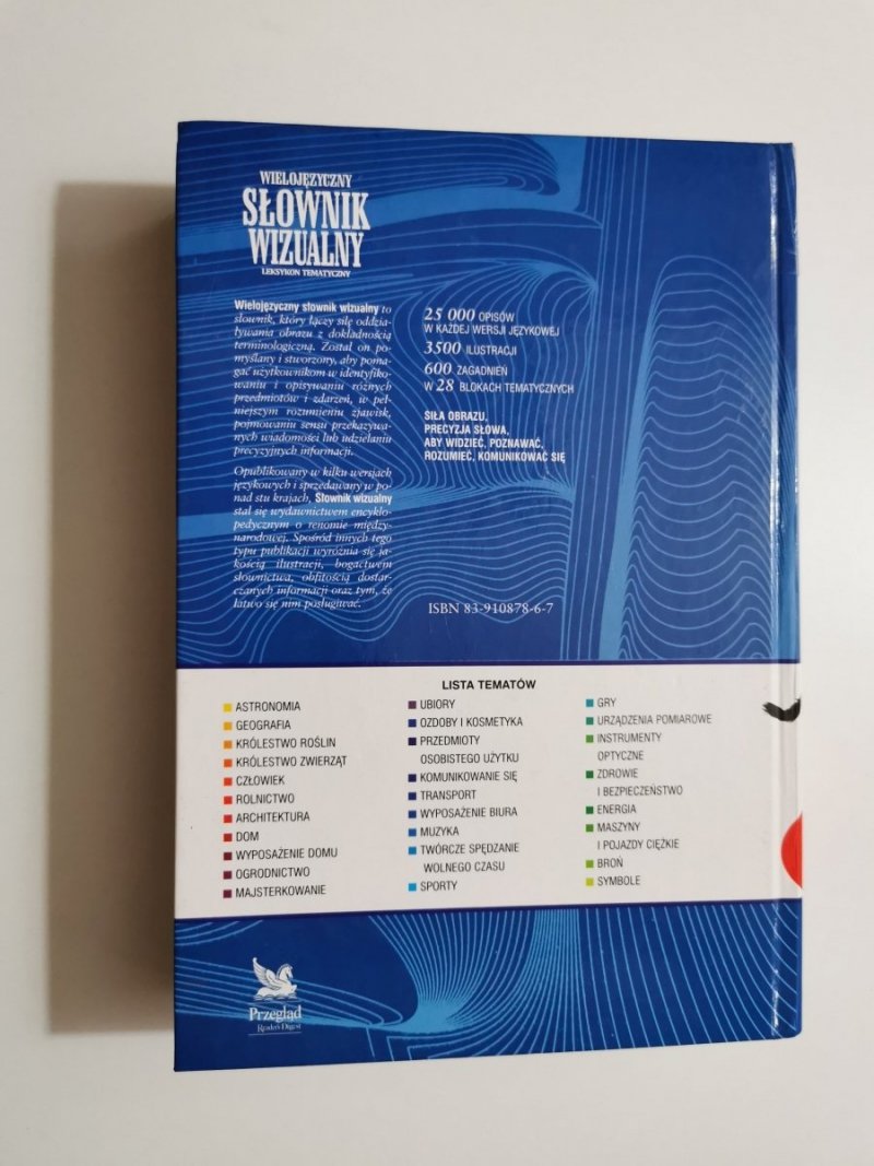 WIELOJĘZYCZNY SŁOWNIK WIZUALNY. LEKSYKON TEMATYCZNY 1999