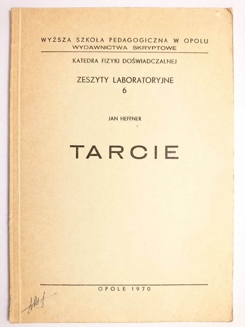 TARCIE - Jan Heffner 1970