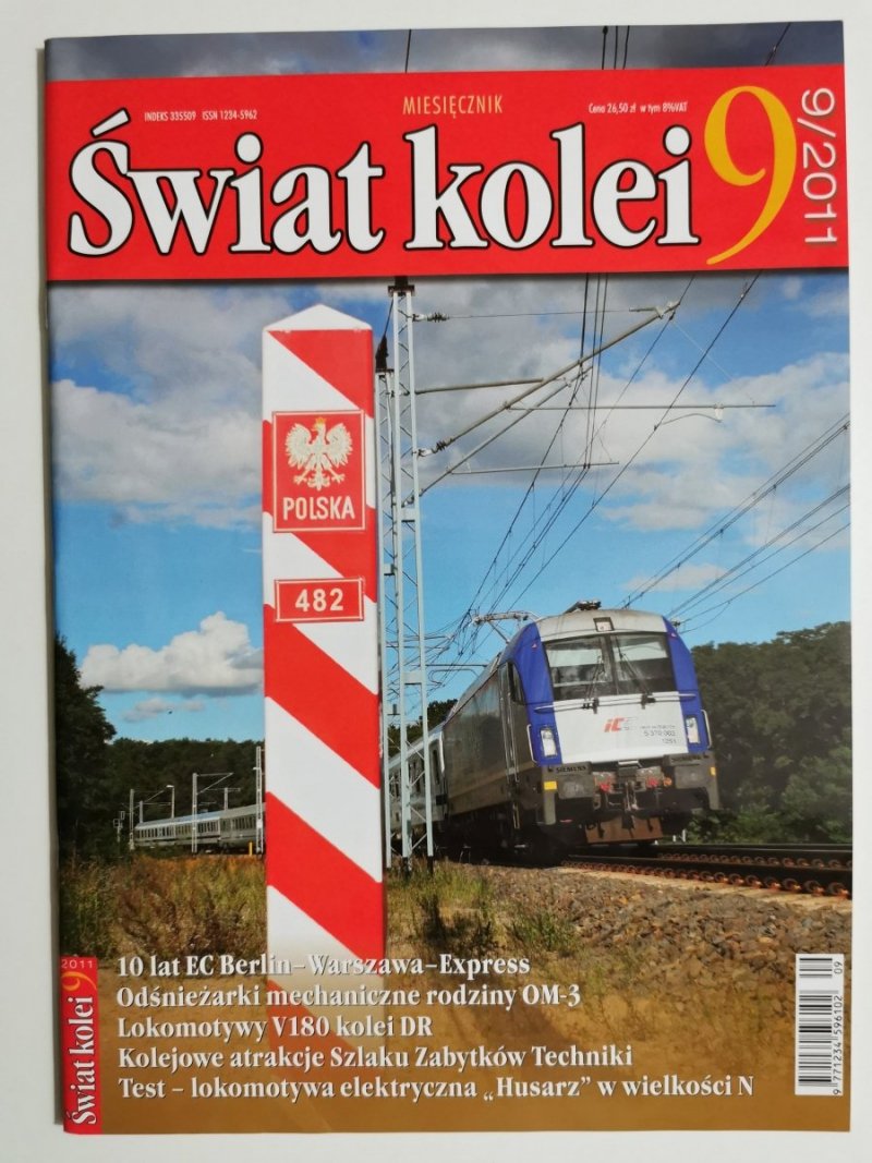 Miesięcznik. Świat kolei 09/2011
