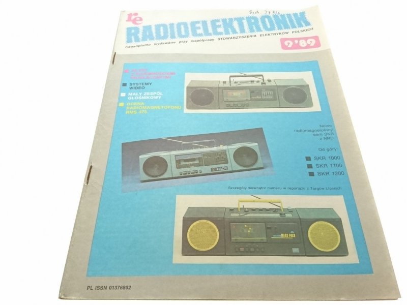 RE RADIOELEKTRONIK 9'89