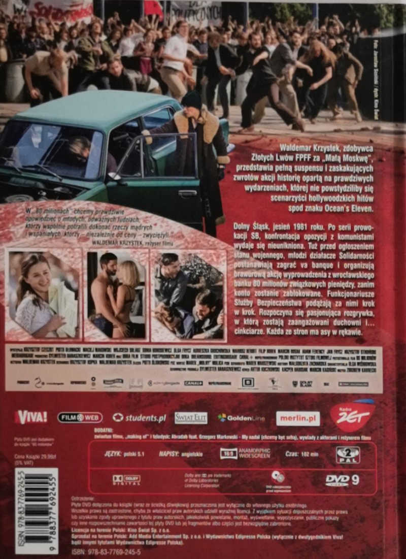 DVD. 800 MILIONÓW NUMER STULECIA