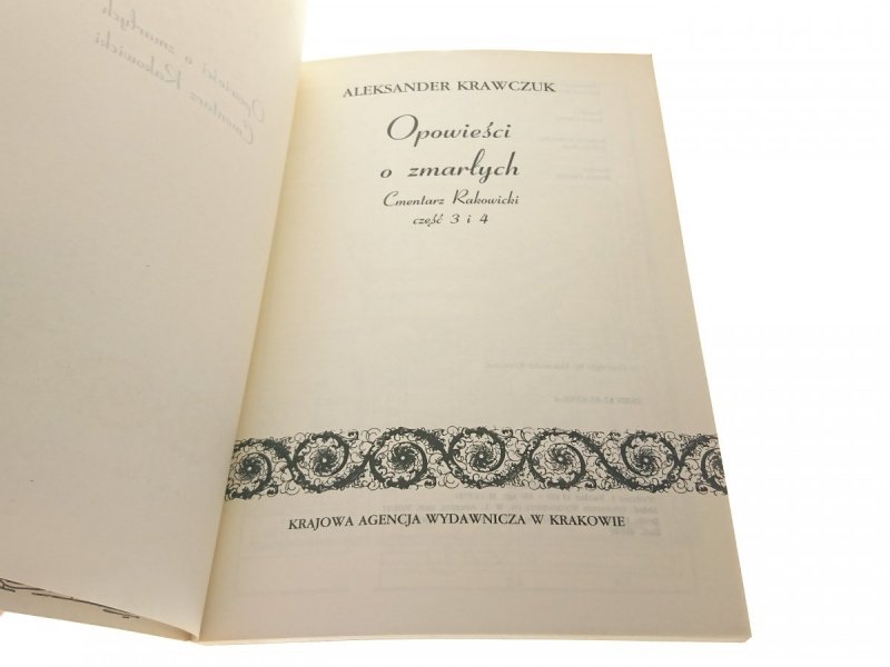 OPOWIEŚCI O ZMARŁYCH. CMENTARZ RAKOWICKI CZ. 3 i 4
