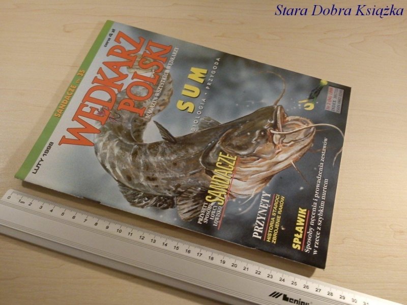 WĘDKARZ POLSKI NR. 2/1998 SUM BIOLOGIA PRZYGODA