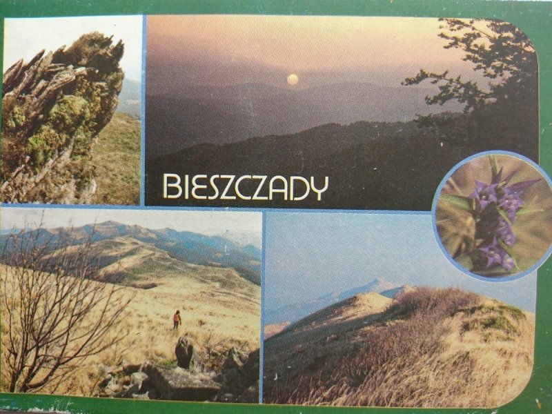 BIESZCZADY. SKALISTY GRZBIET... FOT. ŁAPIŃSKI