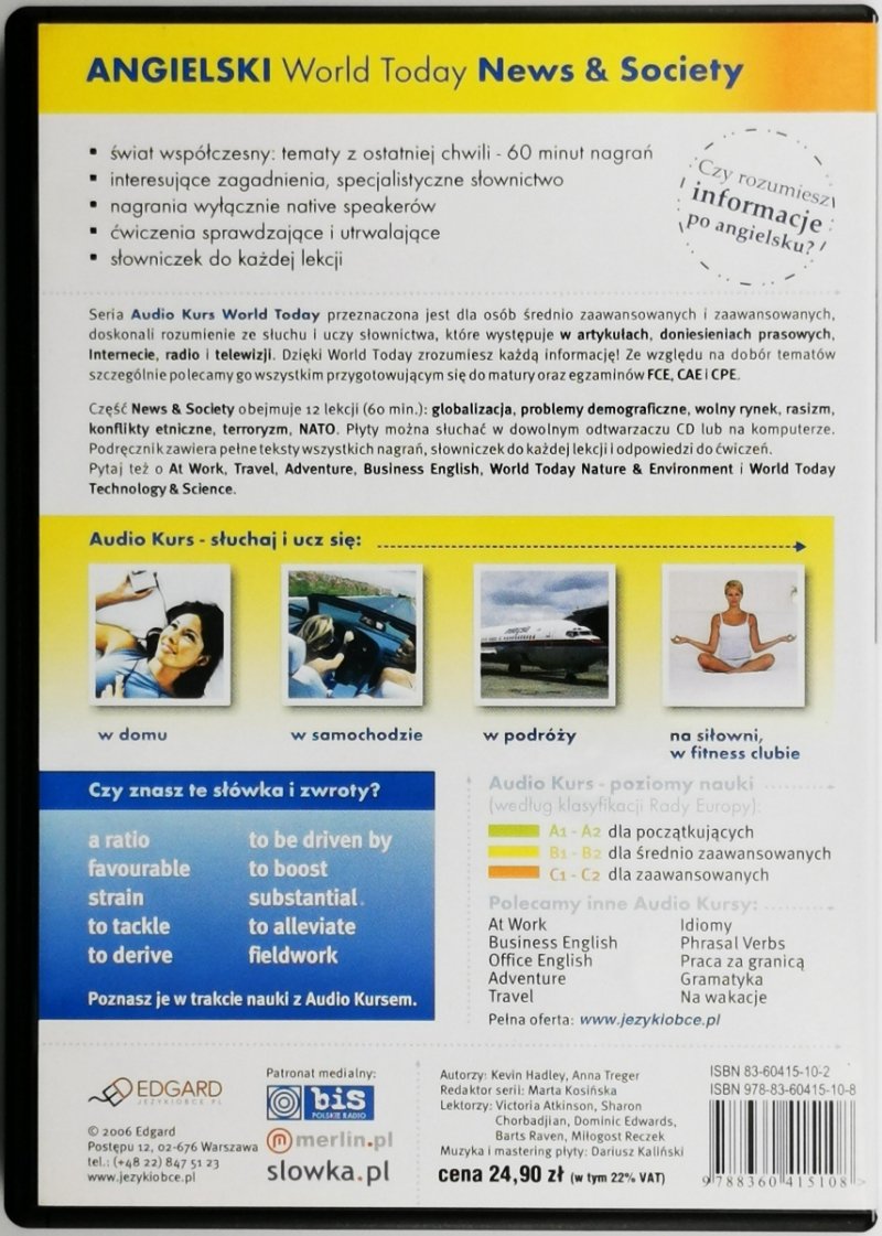 CD. ANGIELSKI – NEWS & SOCIETY B2-C1  