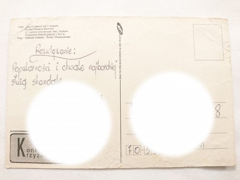 ZACHÓD SŁOŃCA NAD J. KLUKOM FOT. TADEUSZ KRAWIEC