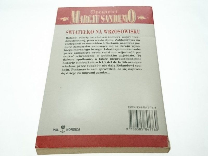 OPOWIEŚCI MARGIT SANDEMO TOM 29 ŚWIATEŁKO NA WRZOSOWISKU