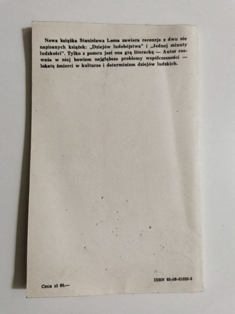 PROWOKACJA - Stanisław Lem 1984