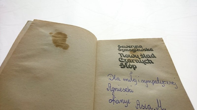 NOWY ŚLAD CZARNYCH STÓP Seweryna Szmaglewska 1978