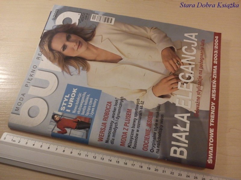 BURDA 9/2003 BIAŁA ELEGANCJA