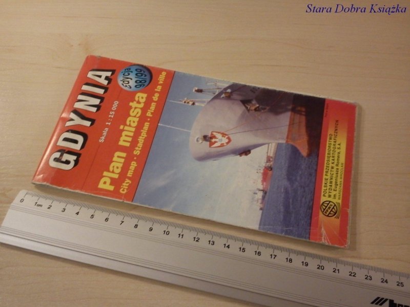 GDYNIA 1998 PLAN MIASTA 1 : 15 000 