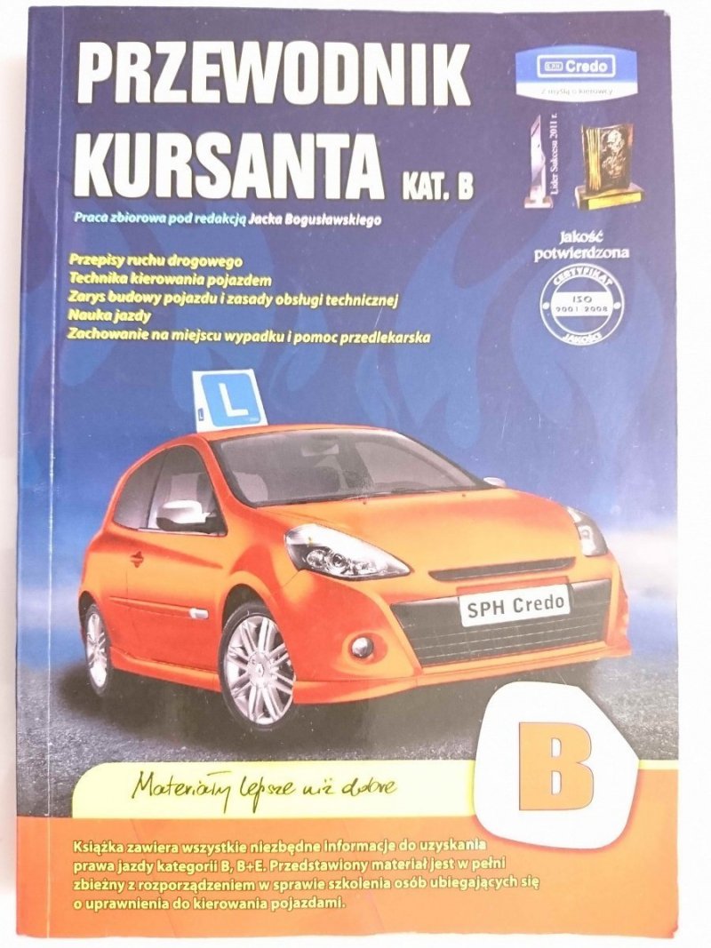 PRZEWODNIK KURSANTA KAT. B - red. Bogusławski 2014