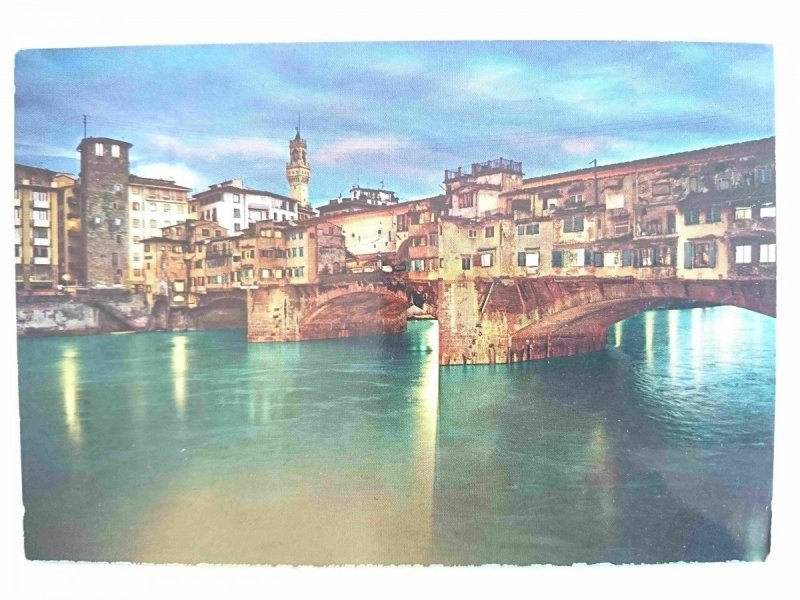 FIRENZE. PONTE VECCHIO. NOTTURNO