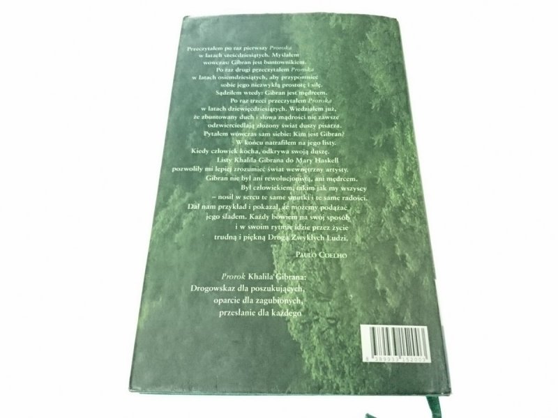 PROROK; LISTY MIŁOSNE PROROKA - Gibran Coelho 2006