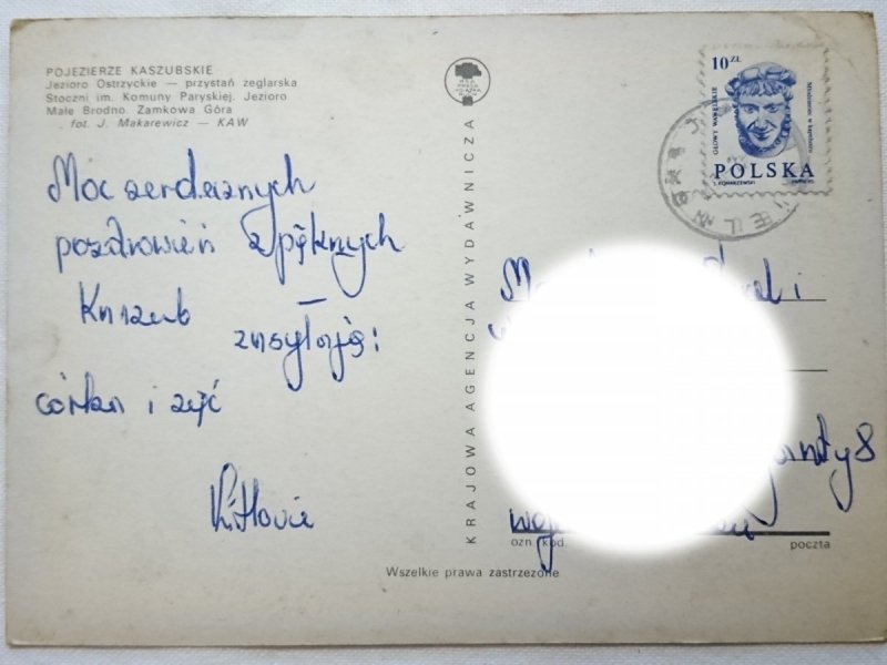 POJEZIERZE KASZUBSKIE. JEZIORO OSTRZYCKIE I INNE FOT. MAKAREWICZ