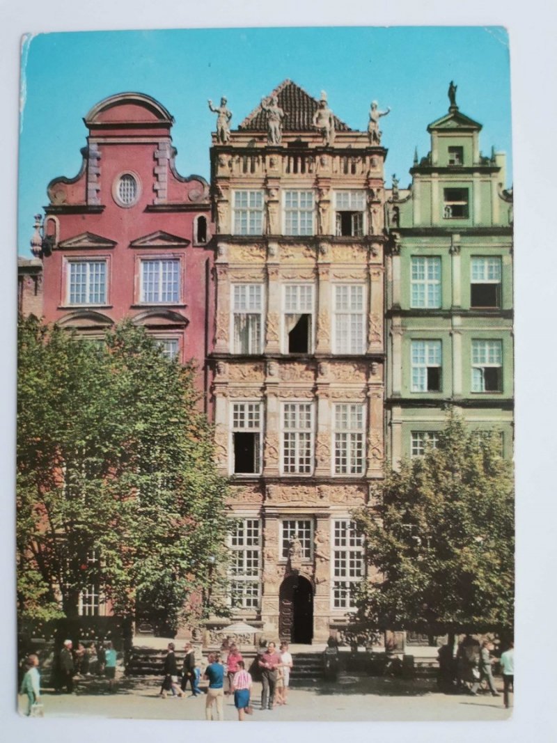 GDAŃSK. FONTANNA ZŁOTA Z 1609 ROKU FOT. JABŁOŃSKI