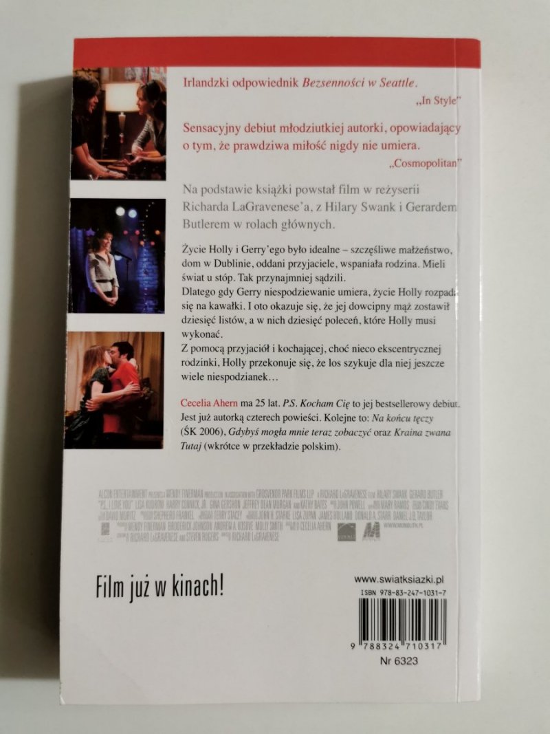 P. S. KOCHAM CIĘ - Cecelia Ahern 
