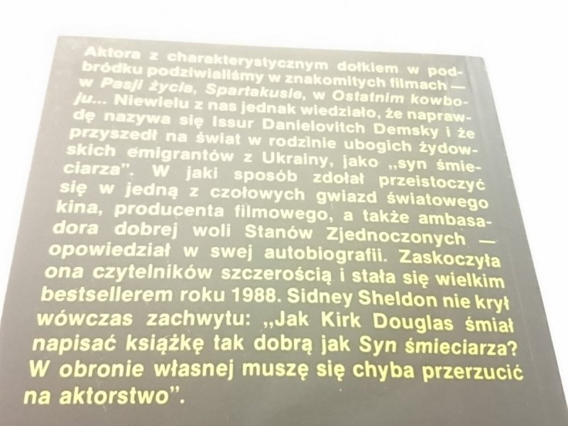 SYN ŚMIECIARZA - Kirk Douglas 1991