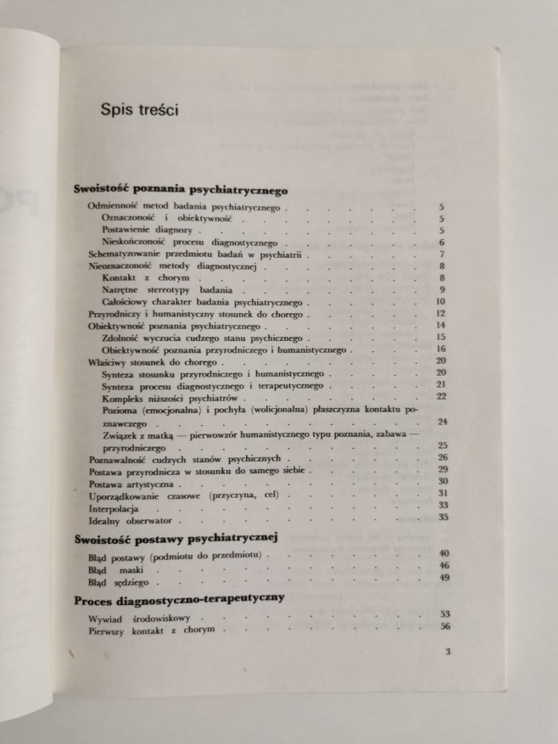 POZNANIE CHOREGO - Antoni Kępiński 1989