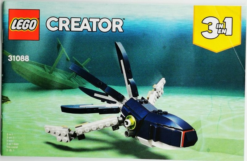INSTRUKCJA.  LEGO CREATOR 31088  