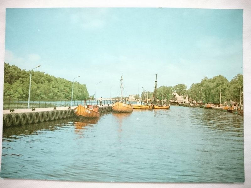 MRZEŻYNO. PORT RYBACKI FOT. J. TYMIŃSKI