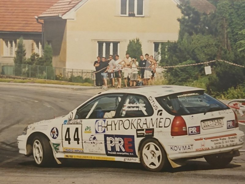 RAJD WRC 2005 ZDJĘCIE NUMER #222 HONDA CIVIC