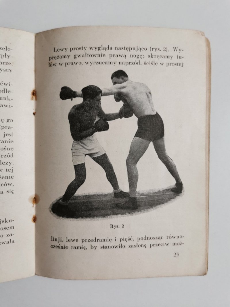 CO KAŻDY O BOKSIE WIEDZIEĆ POWINIEN - Wiktor junosza Dąbrowski 1928