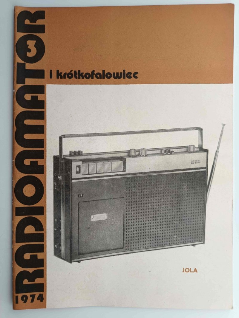 RADIOAMATOR I KRÓTKOFALOWIEC NR 3 ROK 1974