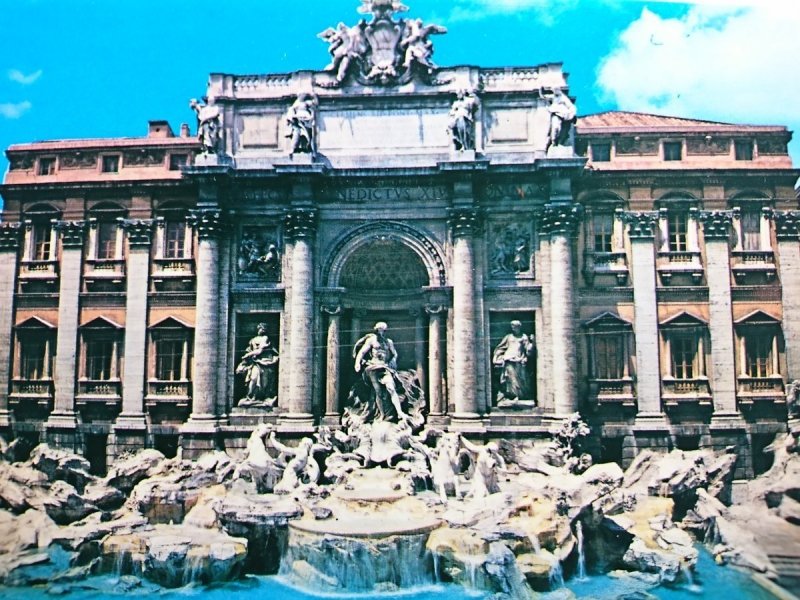 ROMA. FONTANA DI TREVI