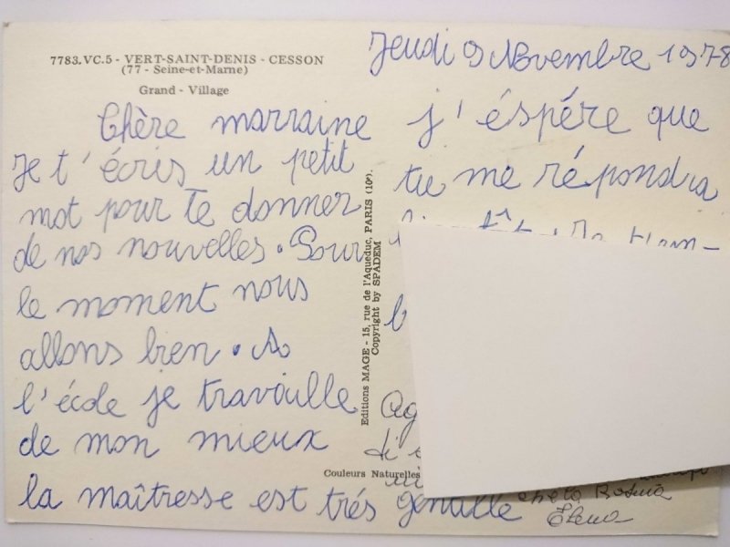 VERT-SAINT-DENIS-CESSON. SEINE ET MARNE. GRAND VILLAGE
