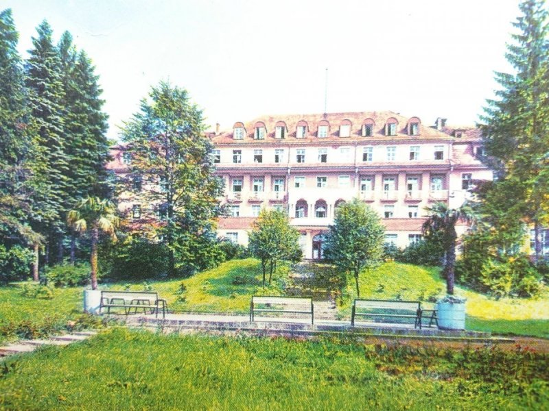 LĄDEK ZDRÓJ. SANATORIUM WOJSKOWE FOT. KRASSOWSKI