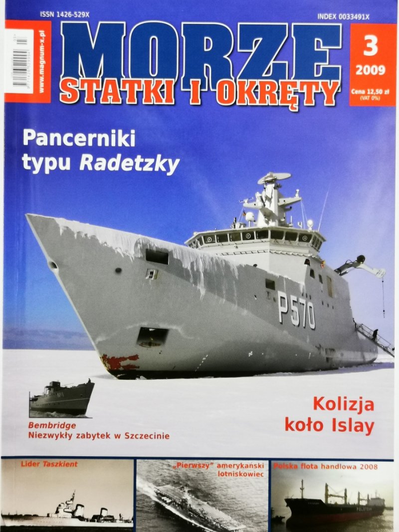 MORZA STATKI I OKRĘTY NUMER 3/2009  