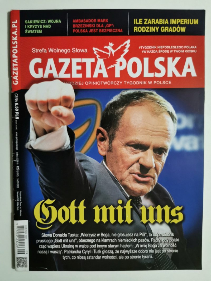 GAZETA POLSKA 20/07/2022