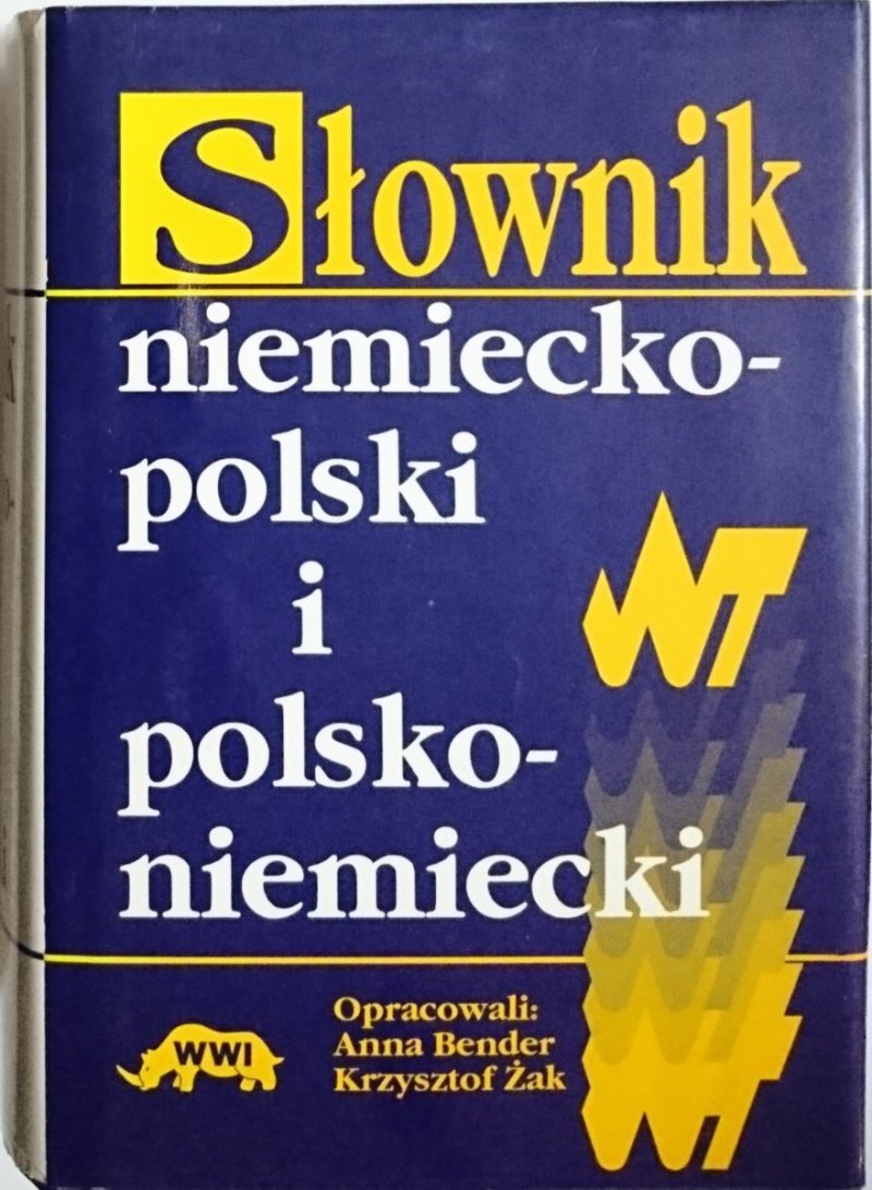 SŁOWNIK NIEMIECKO-POLSKI I POLSKO-NIEMIECKI 1994