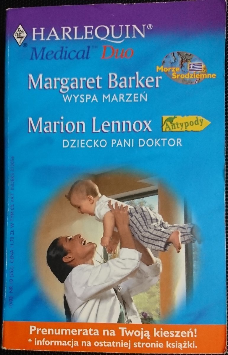 WYSPA MARZEŃ; DZIECKO PANI DOKTOR - Barker; Lennox