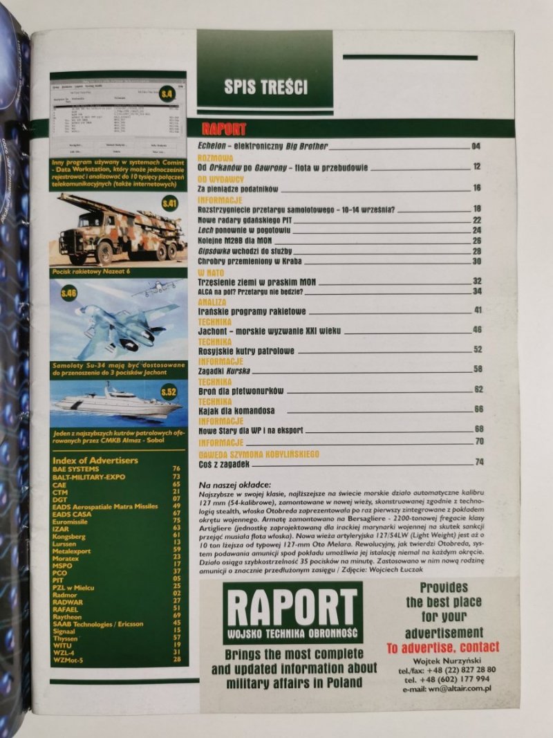 RAPORT 06 2001
